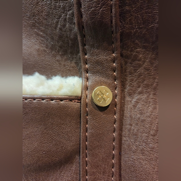 Brown Faux Leather Naturalizer Purse - Picture 3 of 9